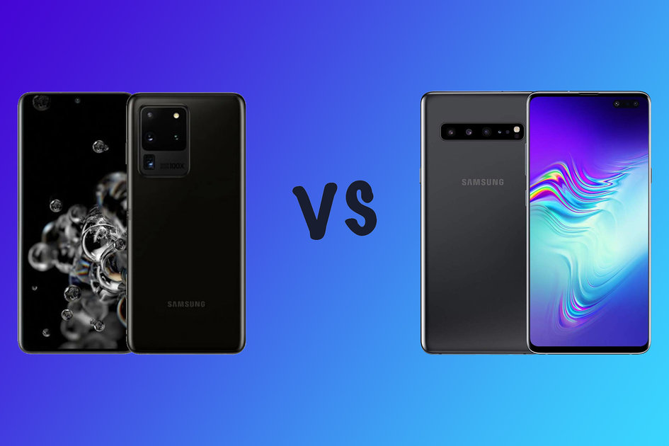 Samsung Galaxy S20 Ultra vs Galaxy S10 5G : quelle est la différence?
