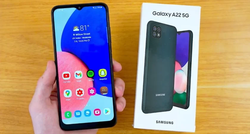 J’ai testé le Samsung Galaxy A22 (5G) : Mon avis