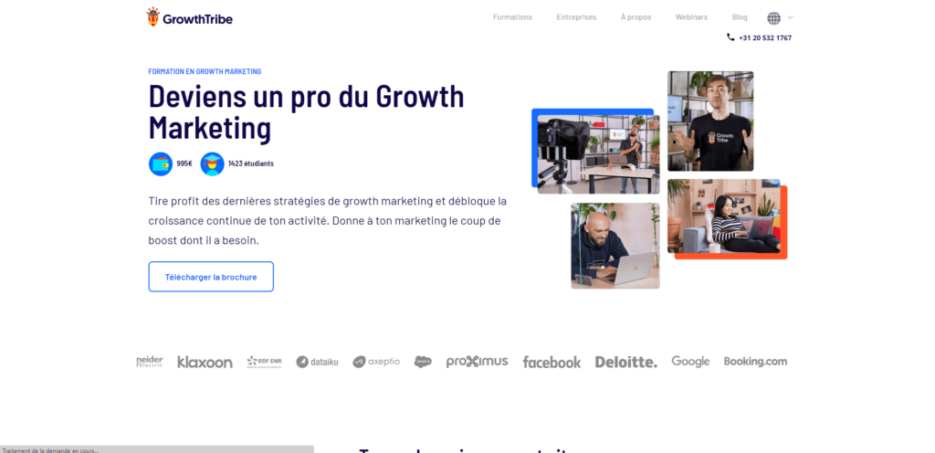 formation Growth Hacking de Growth Tribe