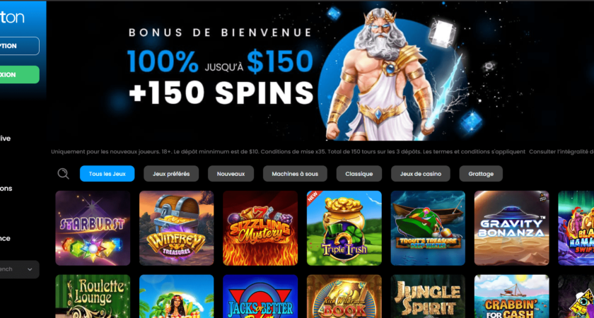 Betiton, la nouvelle star des casinos en ligne canadiens