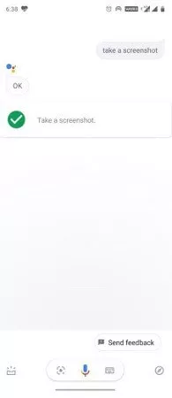 Utiliser Google Assistant pour prendre capture d'ecran snapchat
