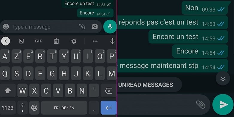 Peut on savoir si un message est lu quand les coches bleues sont désactivées