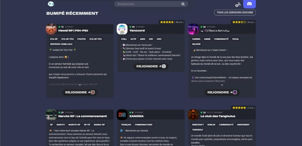 avantages et limites de Disboard par rapport à d'autres annuaires