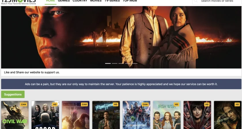 123movies : Voici la nouvelle adresse officielle du site aujourd’hui