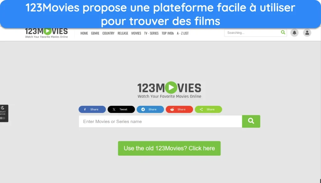 Le site 123movies fonctionne t il encore ou est il temporairement inaccessible