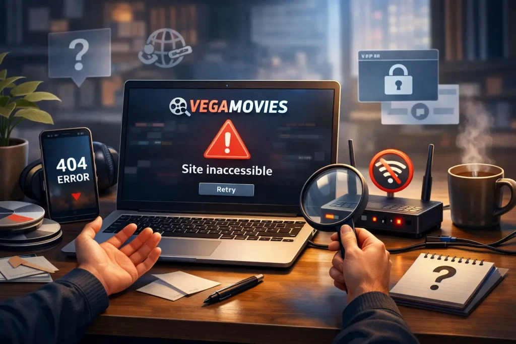 Que faire si la nouvelle adresse de Vegamovies ne fonctionne pas