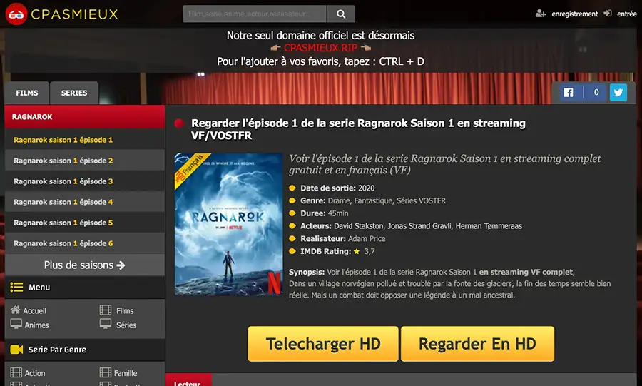 Quelle est l’URL officielle actuelle de Cpasmieux