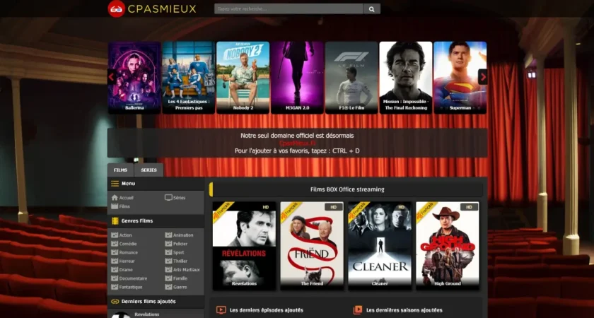 Quelle est la nouvelle adresse du site Cpasmieux en 2026 ?