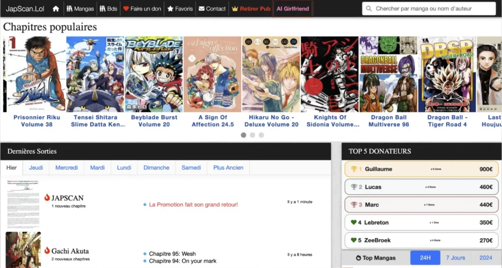 Quelles précautions prendre avant de visiter Japscan 1