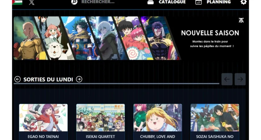 Quelle est la nouvelle adresse du site Anime Sama en date du 12 février 2026 ?