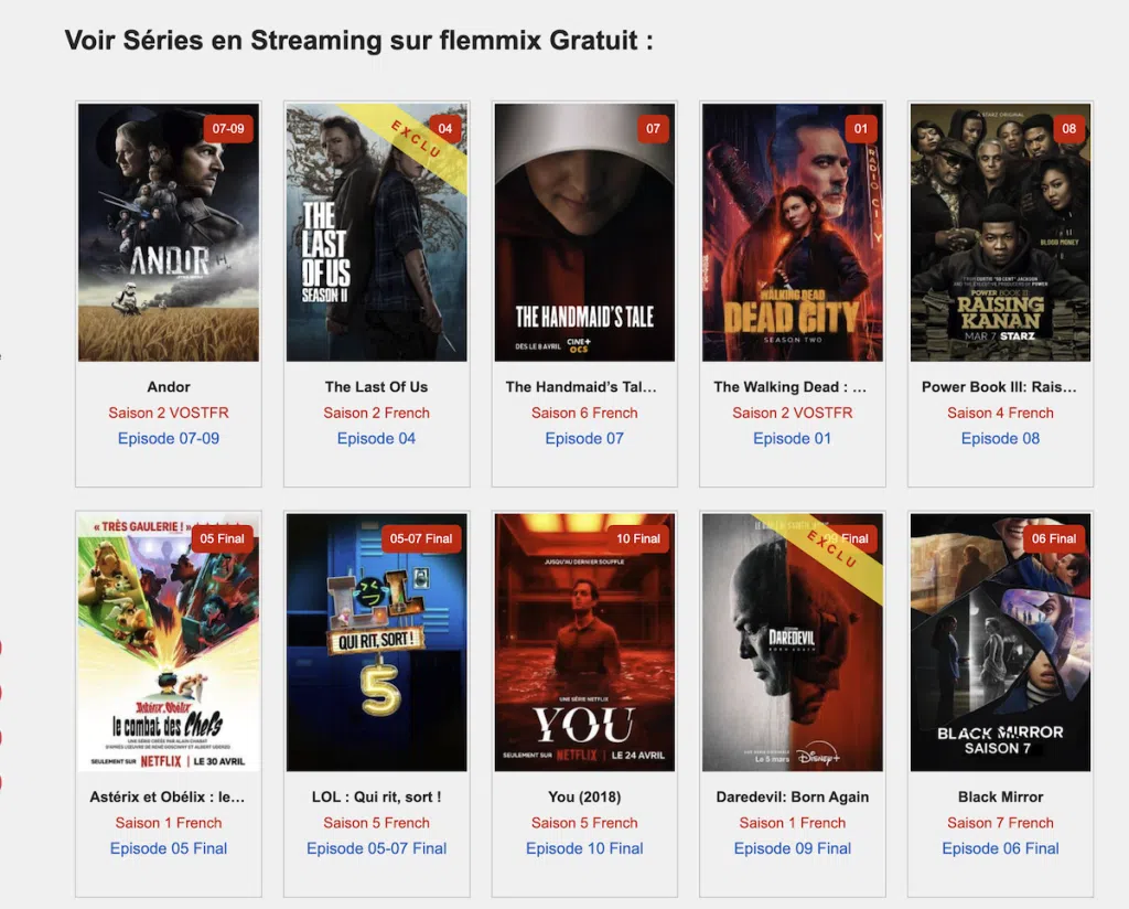 Pourquoi l’adresse de Siflix change t elle régulièrement