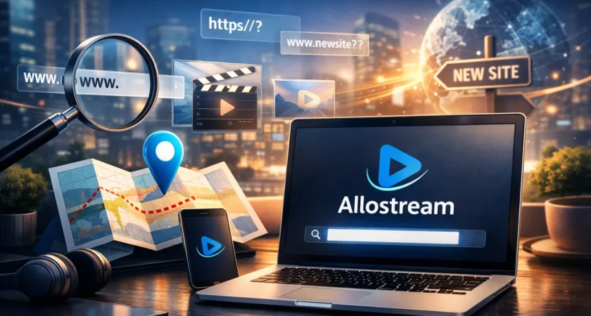 Quelle est la nouvelle adresse de Allostream en date du 2 avril 2026