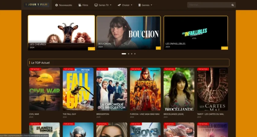 Quelle est la nouvelle adresse de Filmzila en date du 29 mars 2026