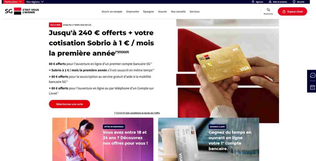 Logitelnet comment accéder à mon compte Société Générale en ligne