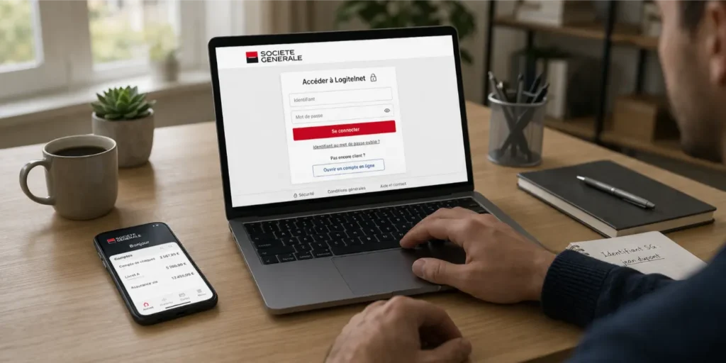 comment accéder à mon compte Société Générale en ligne0