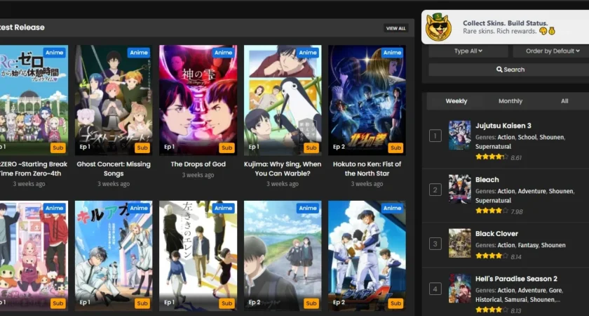 Vostanime, état du site et alternatives légales