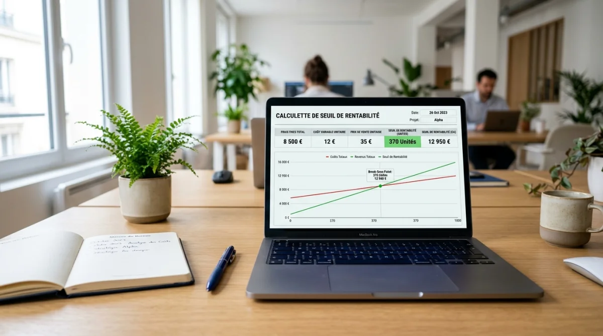 Comprendre la calculette de seuil de rentabilité de B2BToday.com