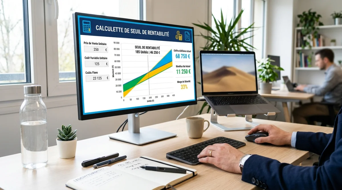 Comprendre la calculette de seuil de rentabilité de B2BToday.com