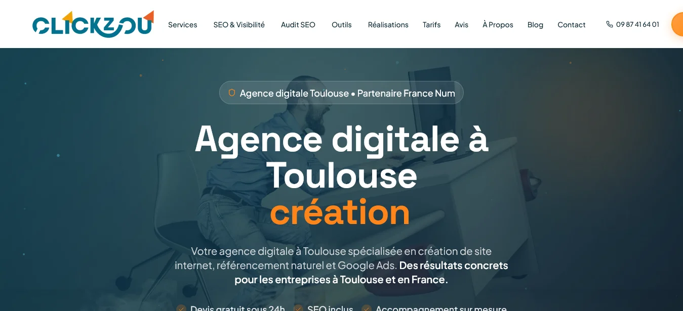Clickzou, agence web à Albi, ce qu’il faut savoir