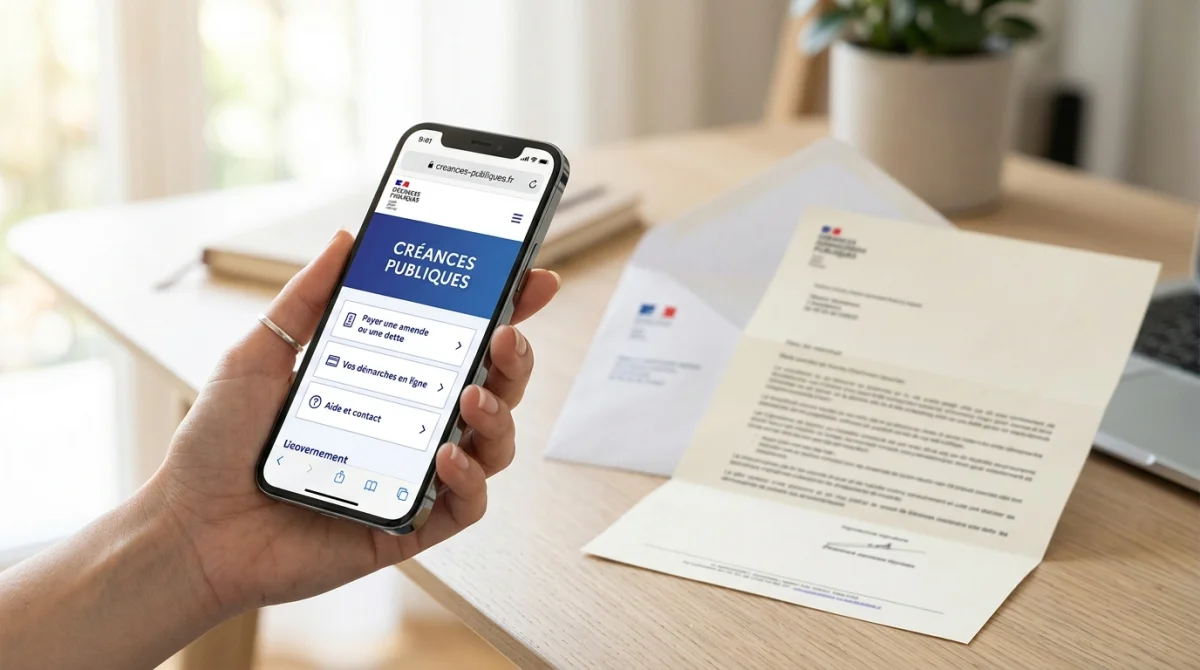 Comprendre le site creances publiques.fr et ses démarches