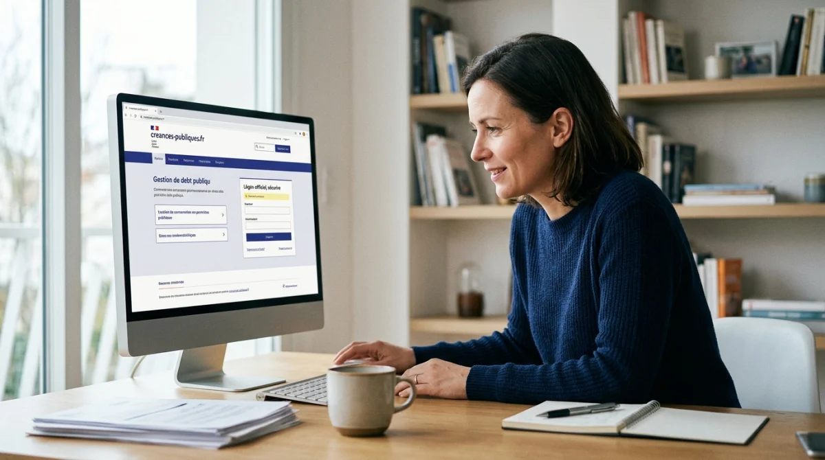 Comprendre le site creances publiques.fr et ses démarches