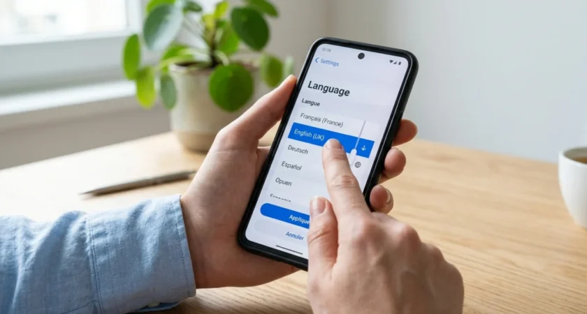 Comment mettre son téléphone en anglais