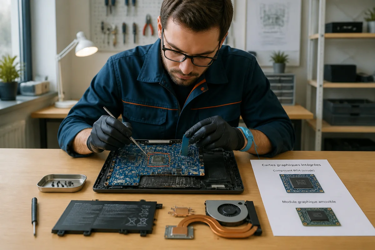 Peut-on changer la carte graphique d’un PC portable