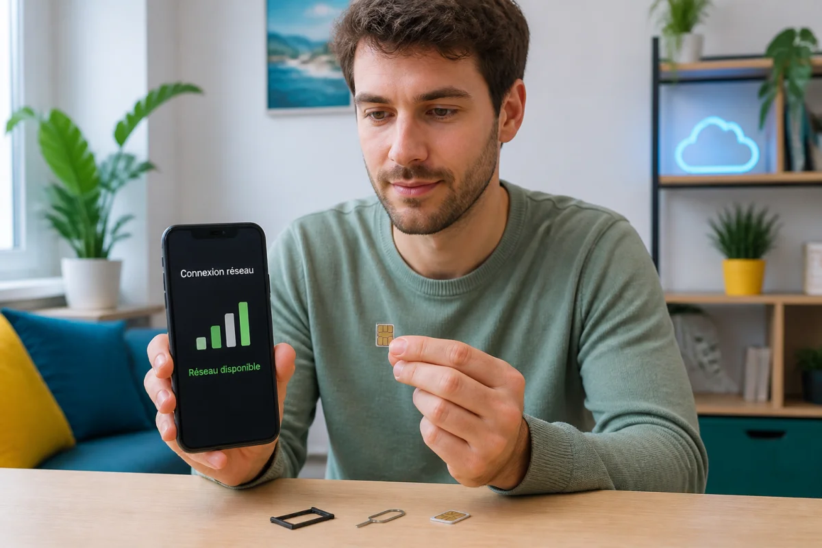 Vérifier si son téléphone est blacklisté en testant une seconde carte SIM et la connexion au réseau mobile