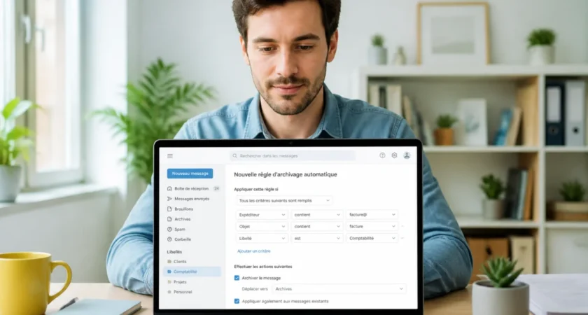 Automatiser l’archivage des emails au quotidien